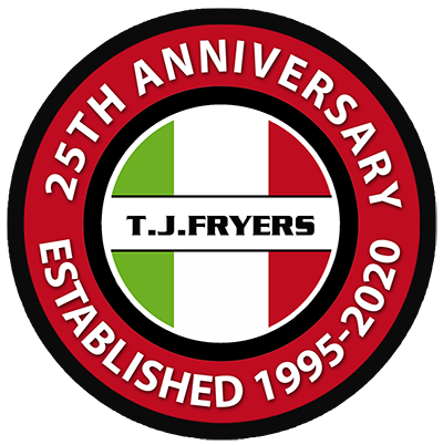 TJ Fryers | 4 Motherwell Street, Airdrie ML6 7HU | Telephone 01236 763841